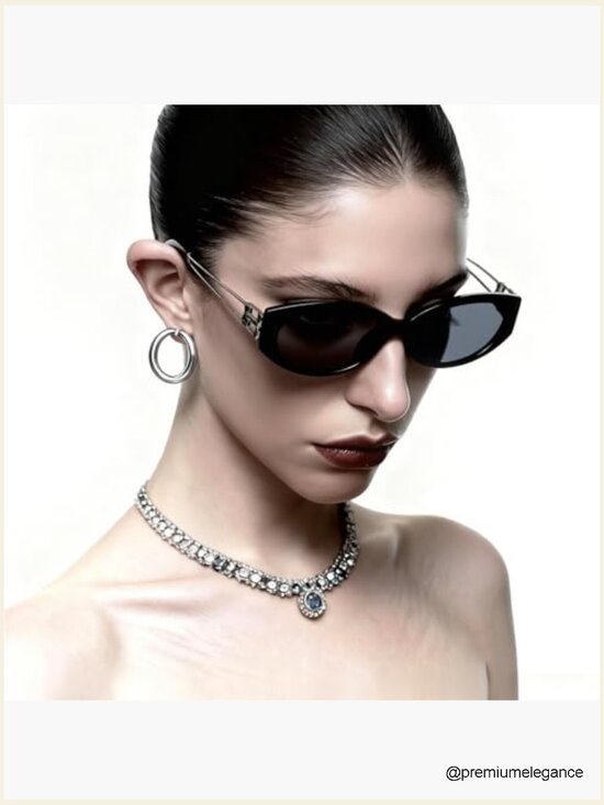 Retro Cat Eye Sunnies Night Petal, UV Protection, Unisex Sunglasses main image 5